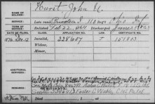 John U. Hurst's T289 Card