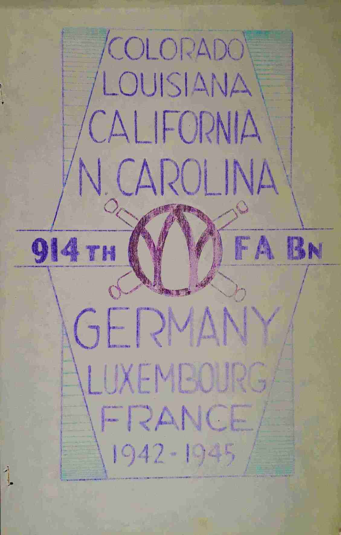 914 FABn Unit History Cover